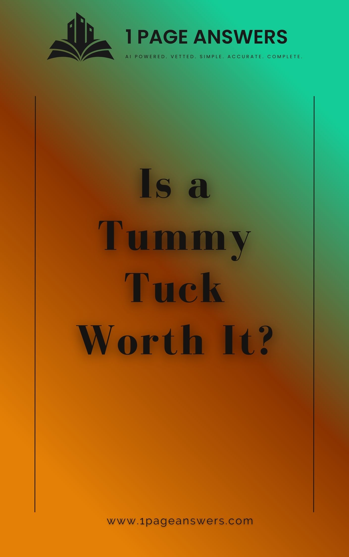 Is a Tummy Tuck Worth It?