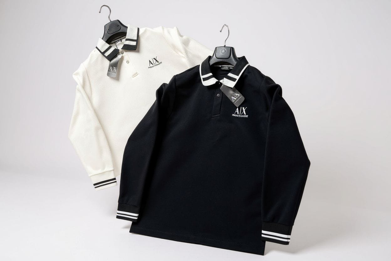 Armani Exchange Polo Yaka Sweatshirt