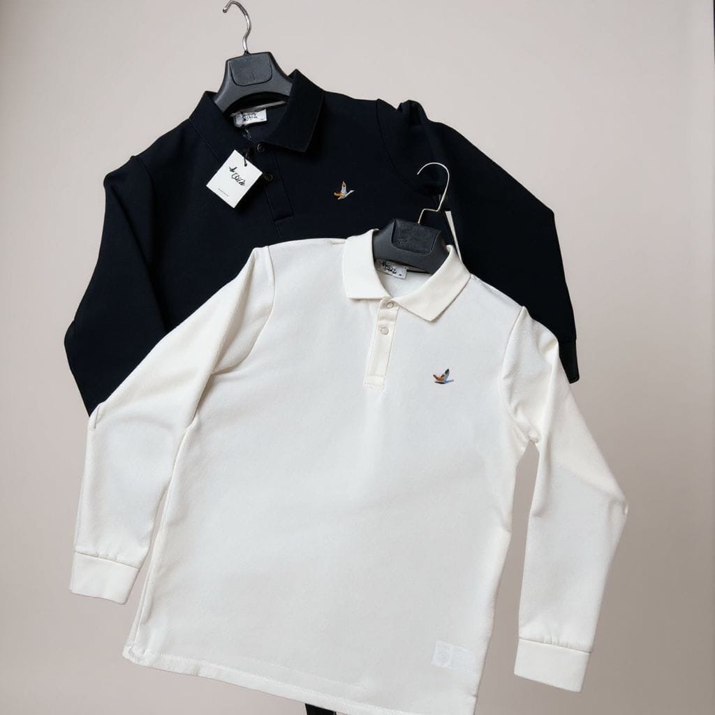 Polo Yaka Sweatshirt