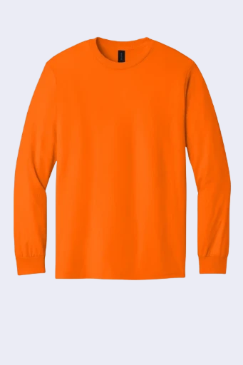 Gildan 100% cotton Long Sleeve Tshirt