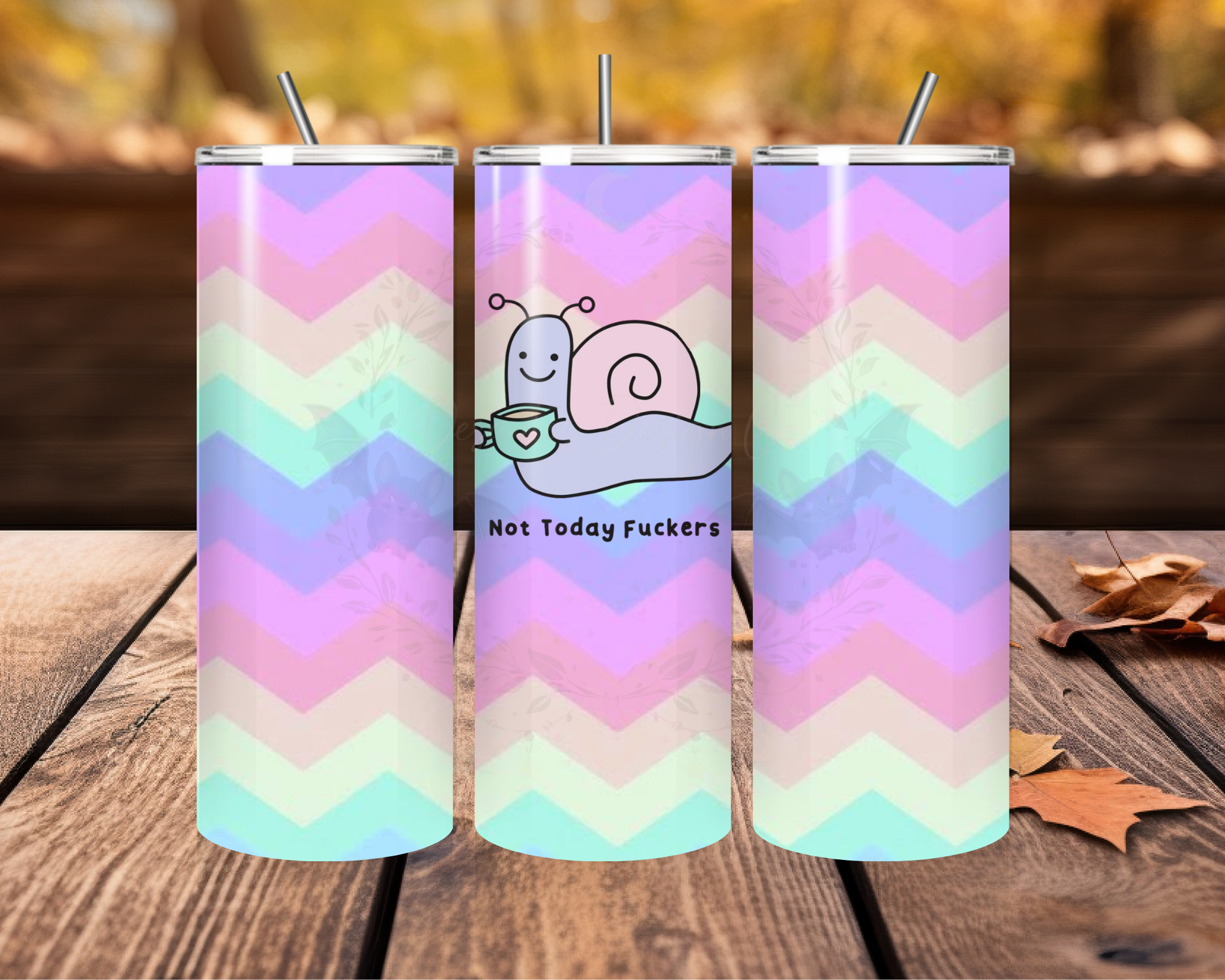 Snail & Sass Pastel Tumbler