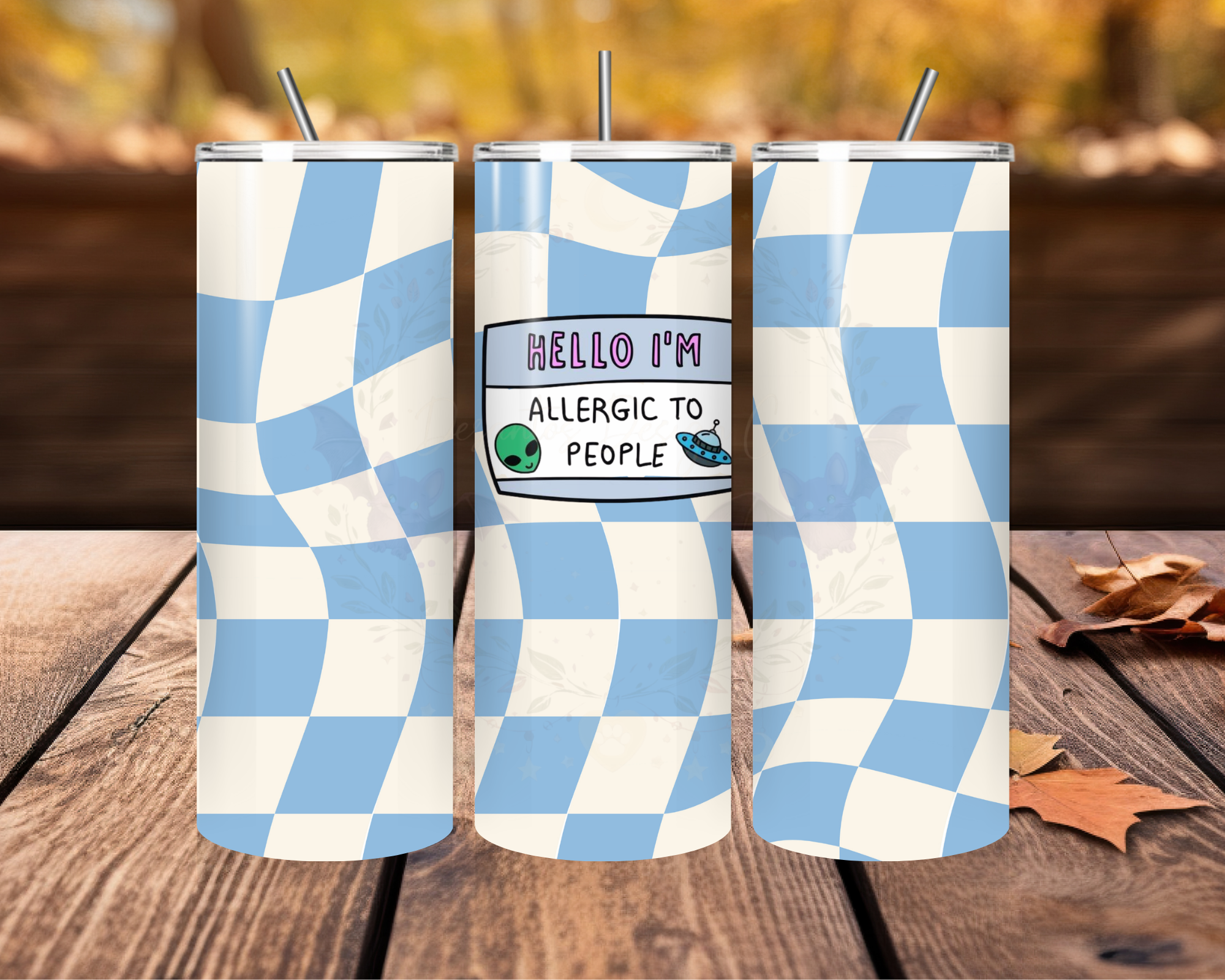 Allergic to People Tumbler