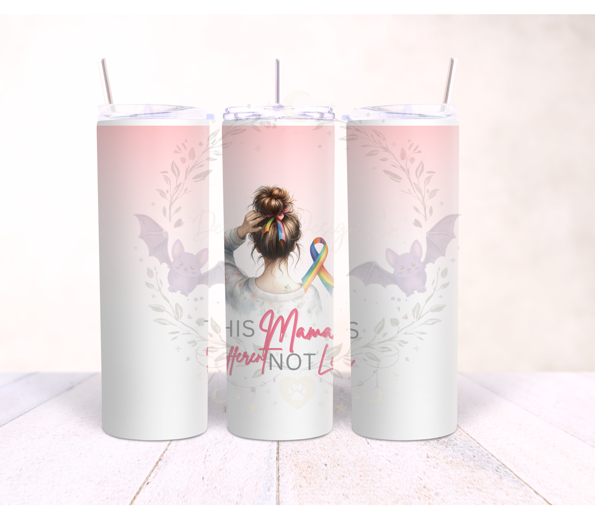 This Mama Is Different Tumbler (Pink Version)
