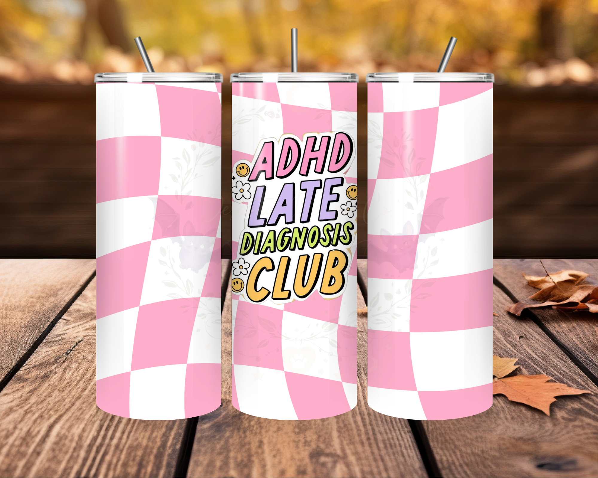 ADHD Late Diagnosis Club Tumbler