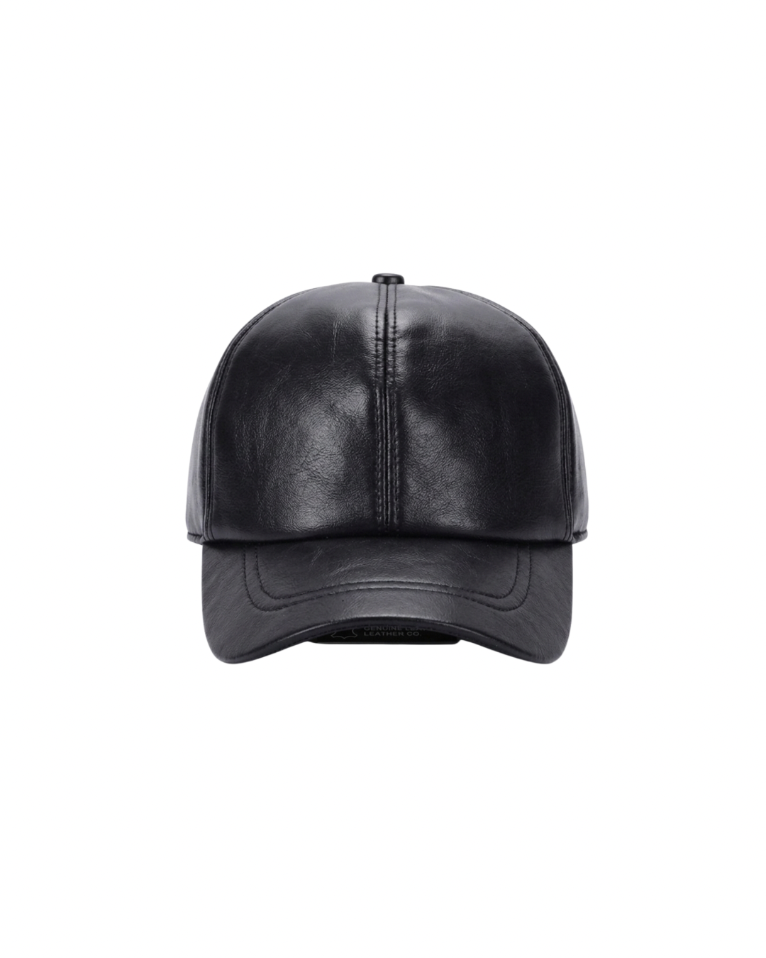 Boné de Couro Clássico Noir