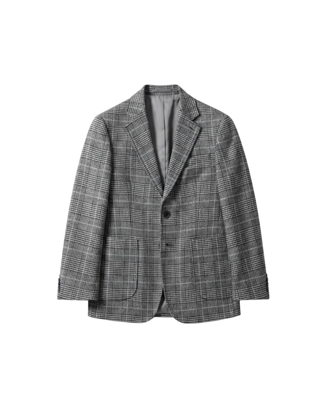 Blazer Xadrez Cinza Príncipe de Gales Vitor Regis