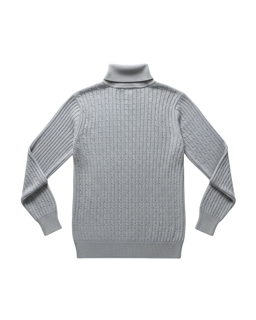 Suéter de Tricô Gola Alta 