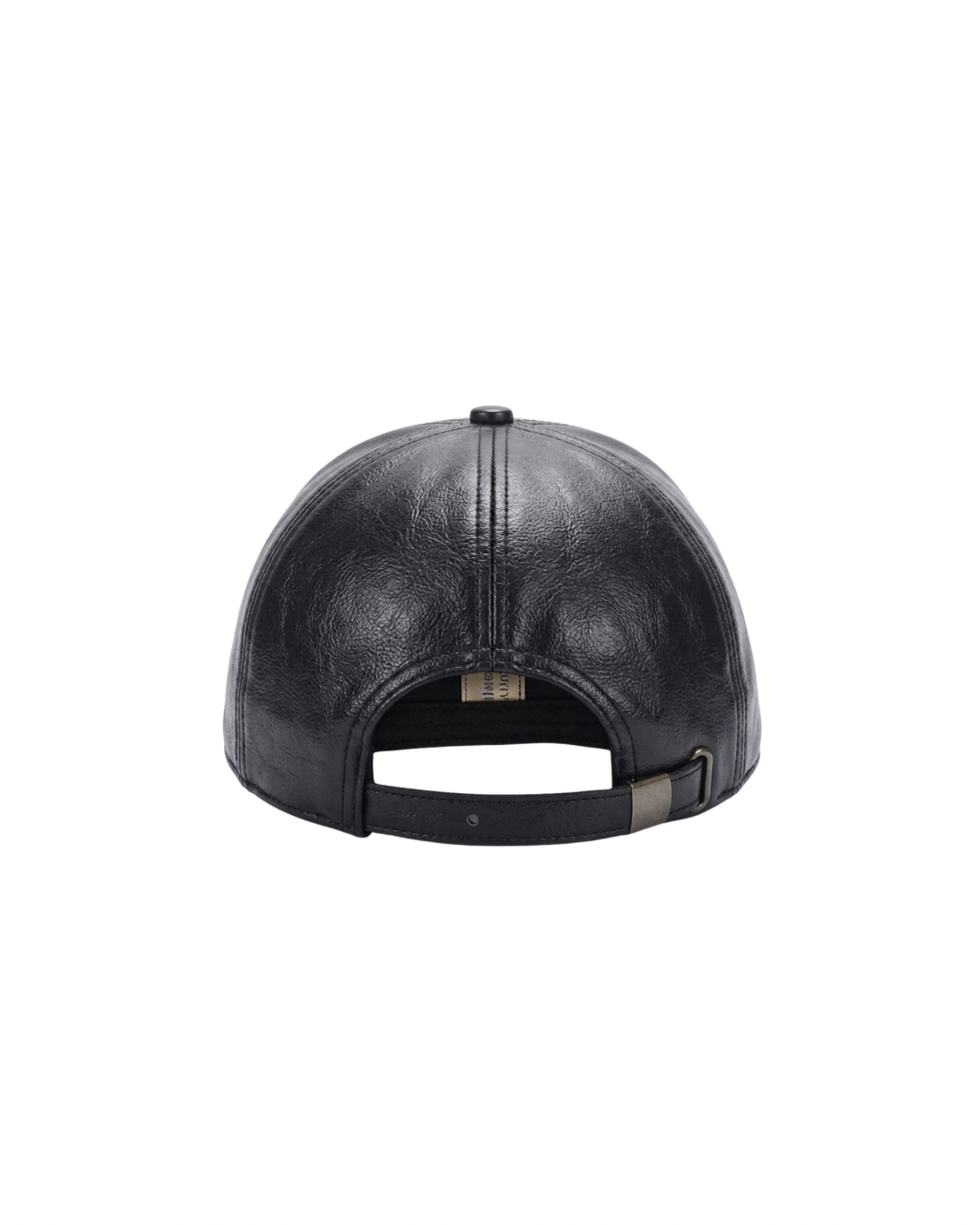 Boné de Couro Clássico Noir