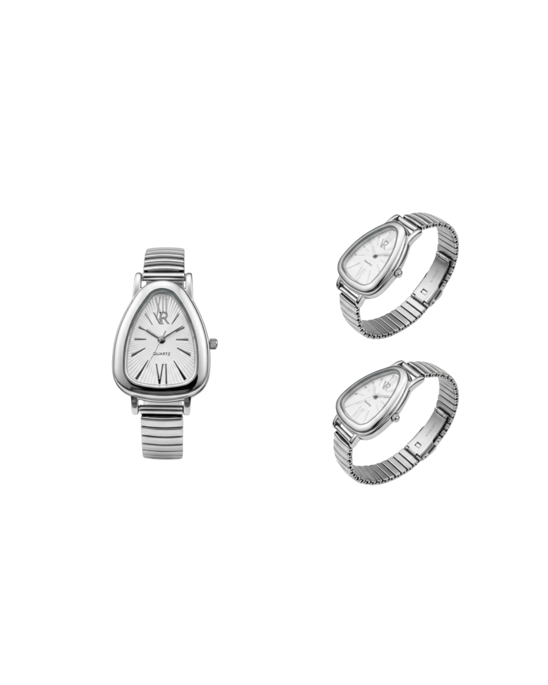 Relógio Vitor Regis Oval Quartz – Silver Bracelet