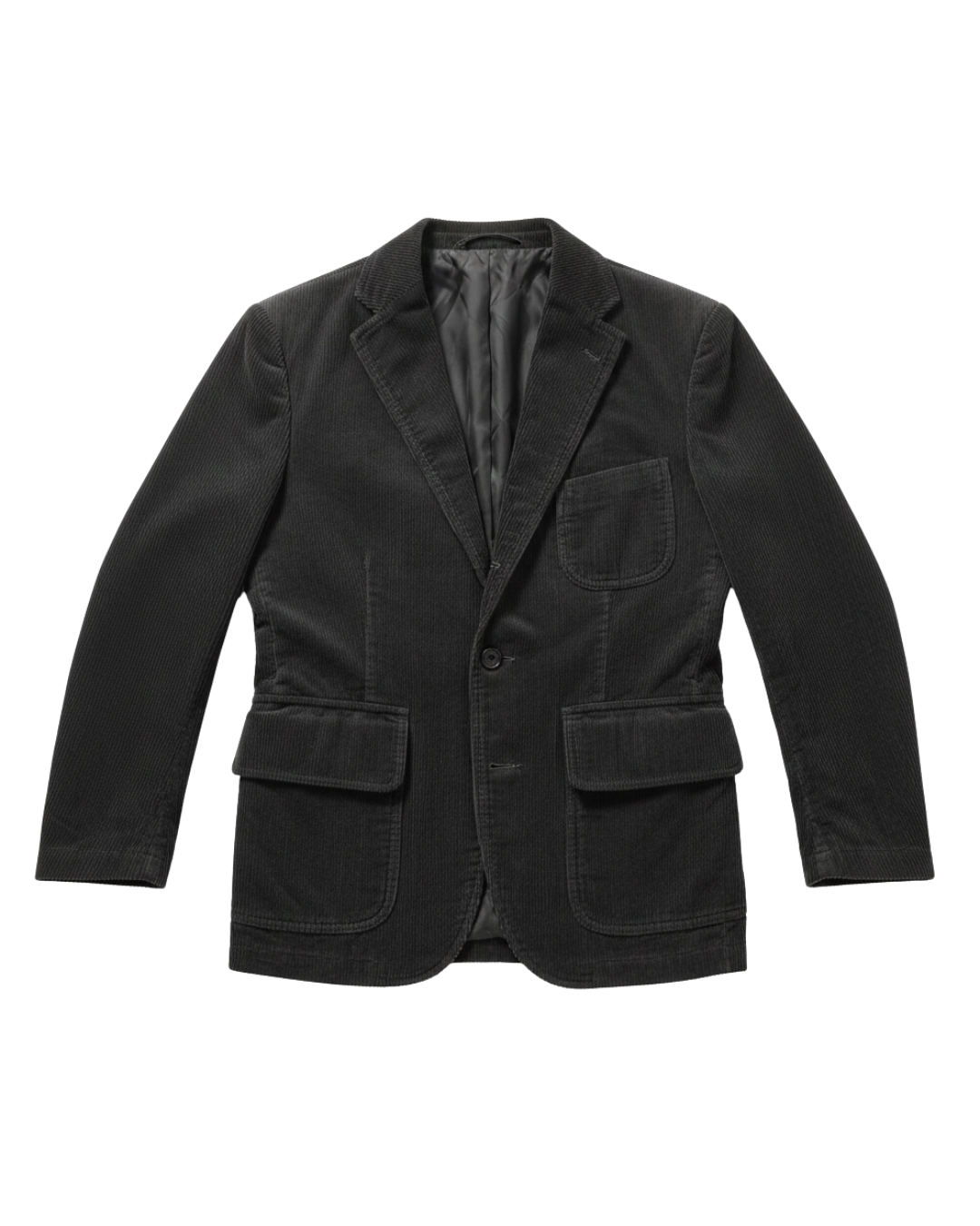 Blazer de Veludo Preto Vitor Regis