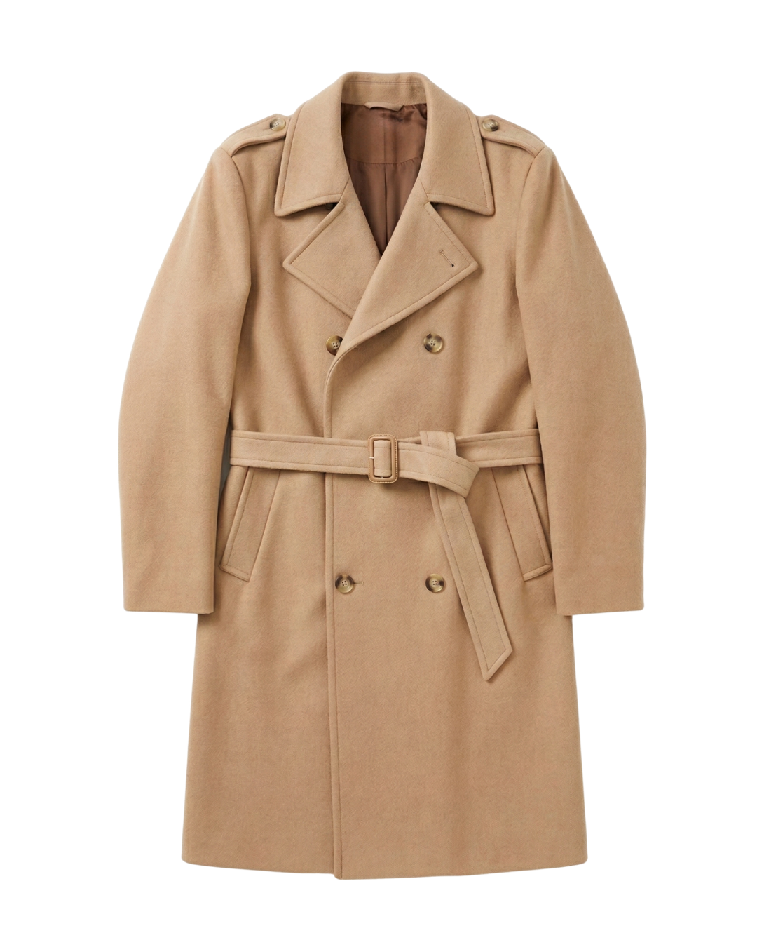Trench Coat Classic Belt Areia