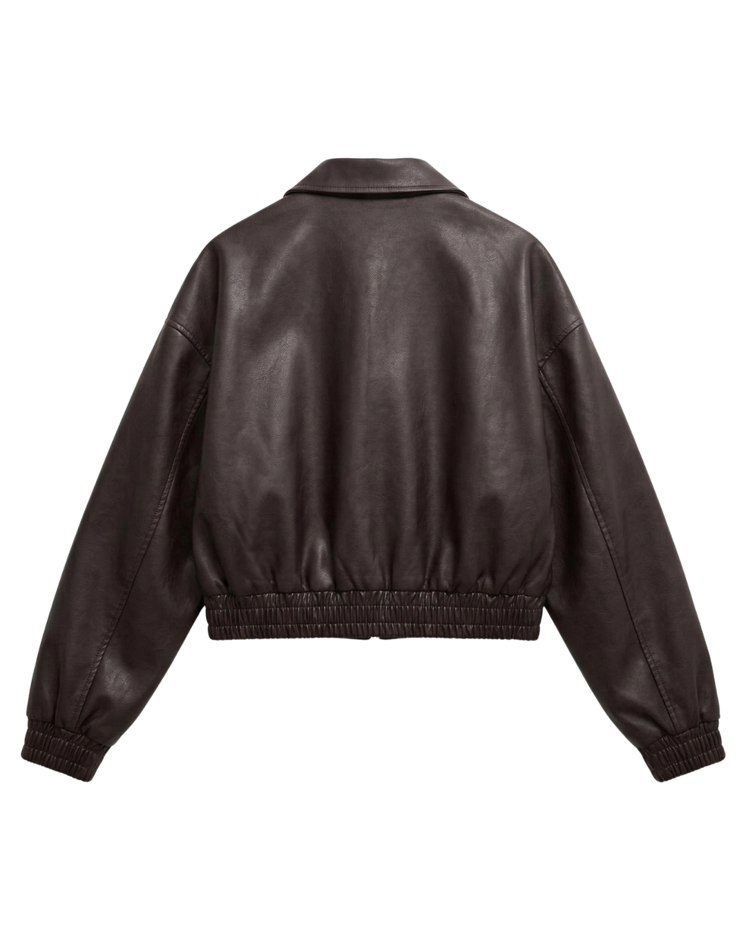 Jaqueta Bomber Vintage Leather Marrom