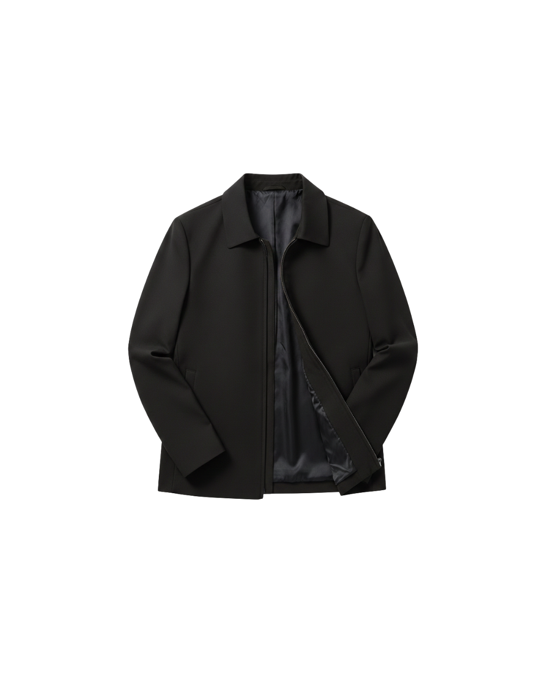 Jaqueta Harrington Minimalista em Alfaiataria Premium – Edição Vitor Regis