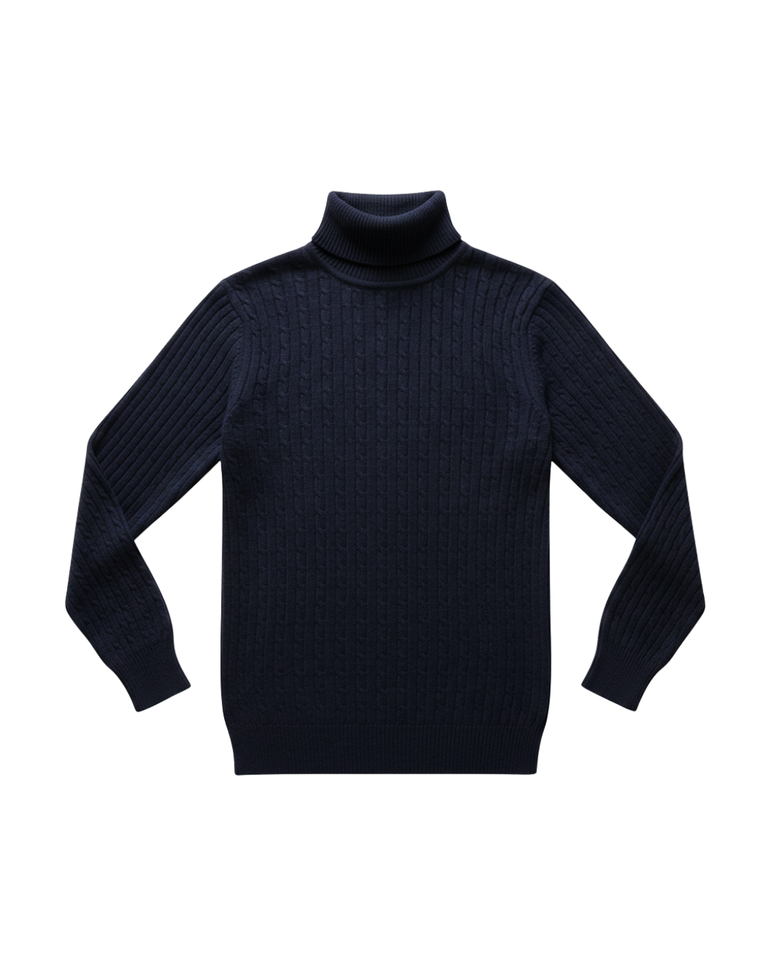 Suéter de Tricô Gola Alta 