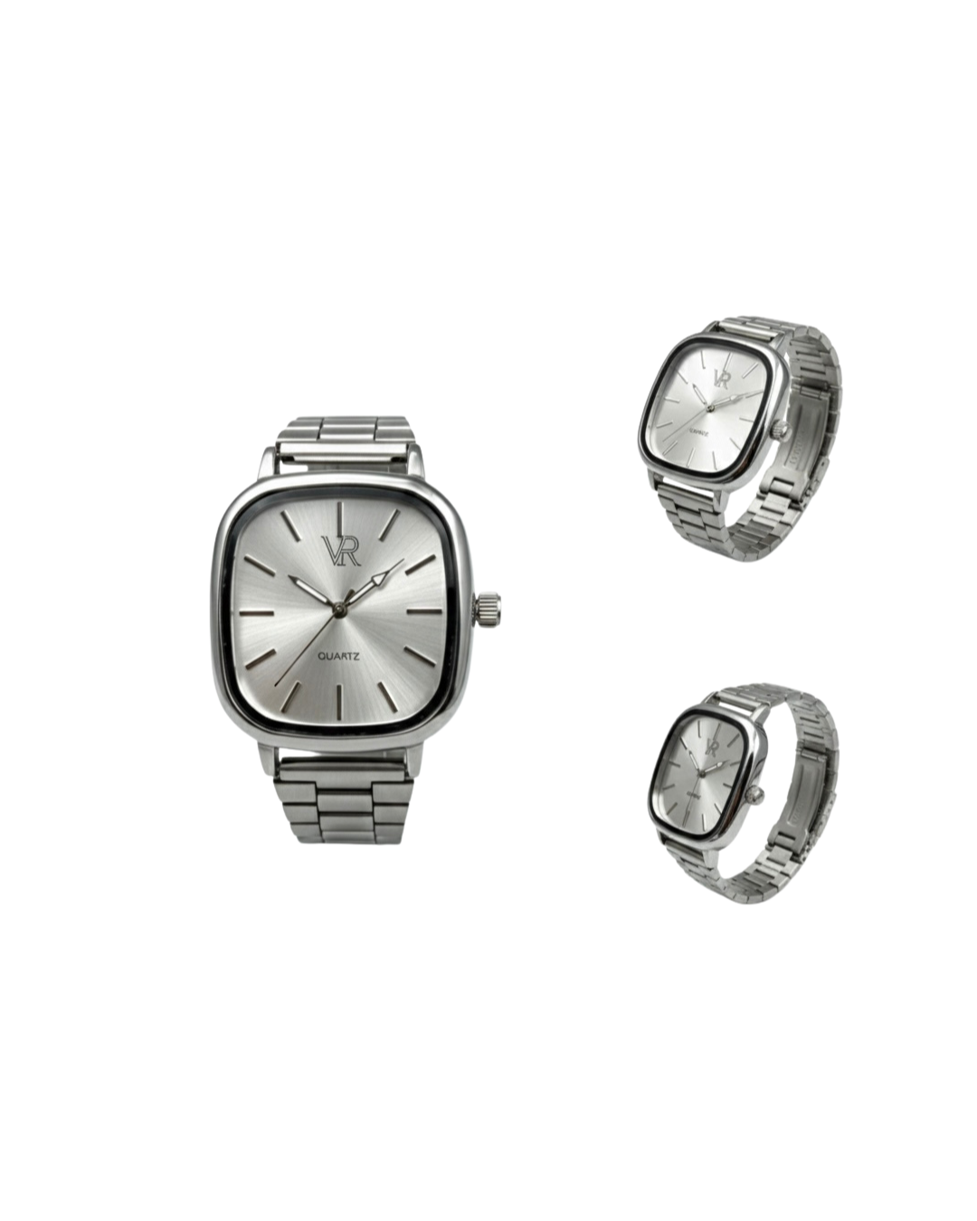 Relógio Vitor Regis Square Quartz – Steel Bracelet