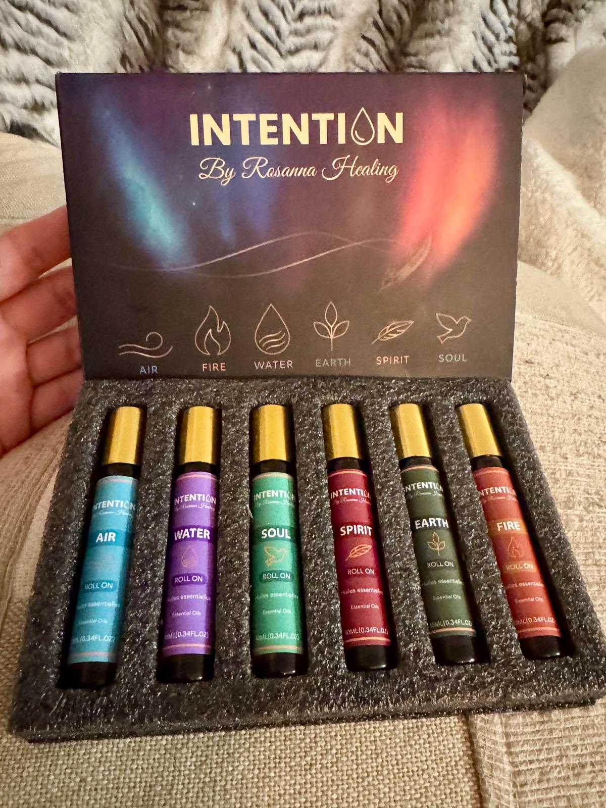 Set de 6 mezclas de aceites esenciales creadas con propósito