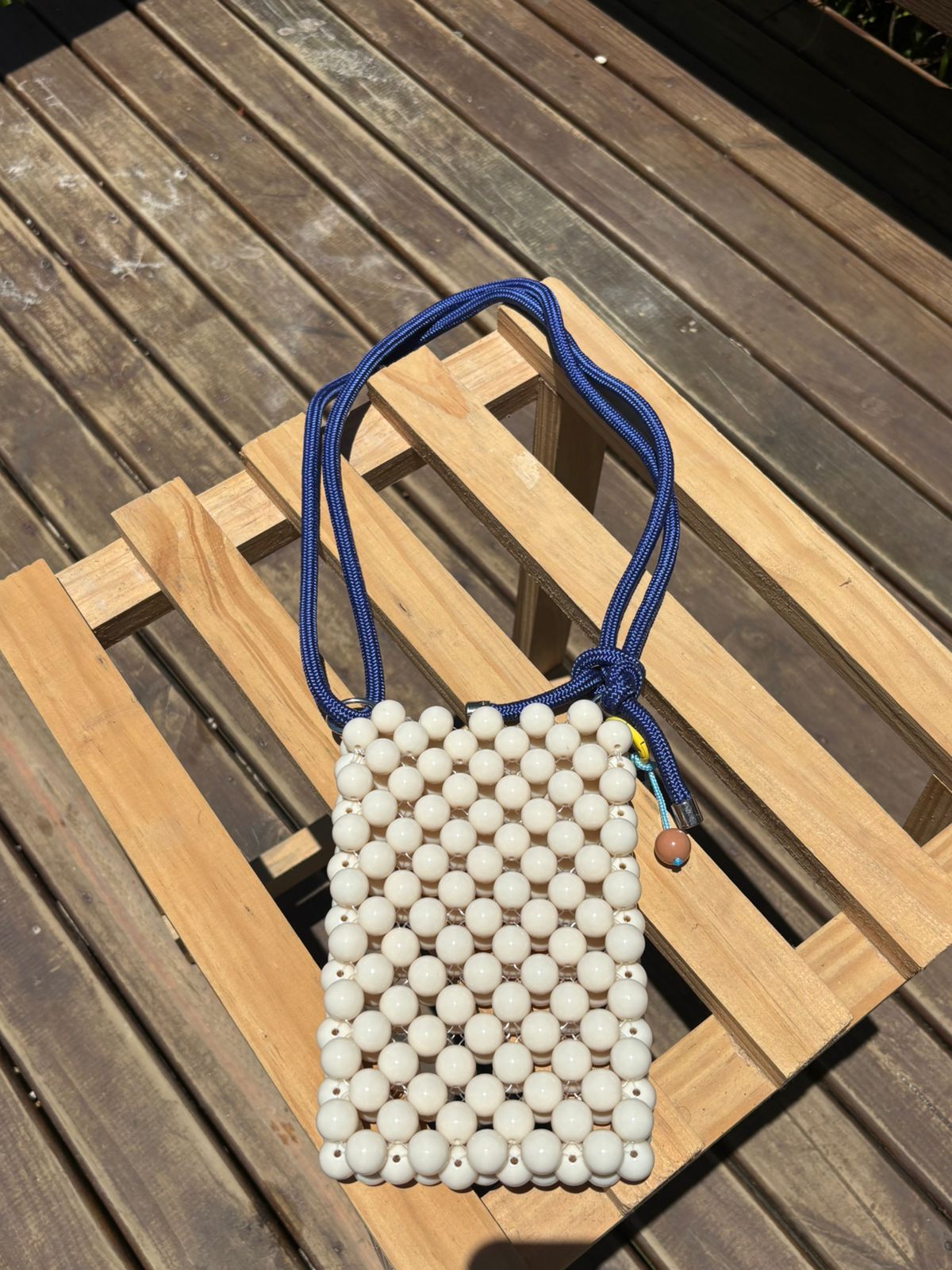 Shoulder Miçangas Pop Branca