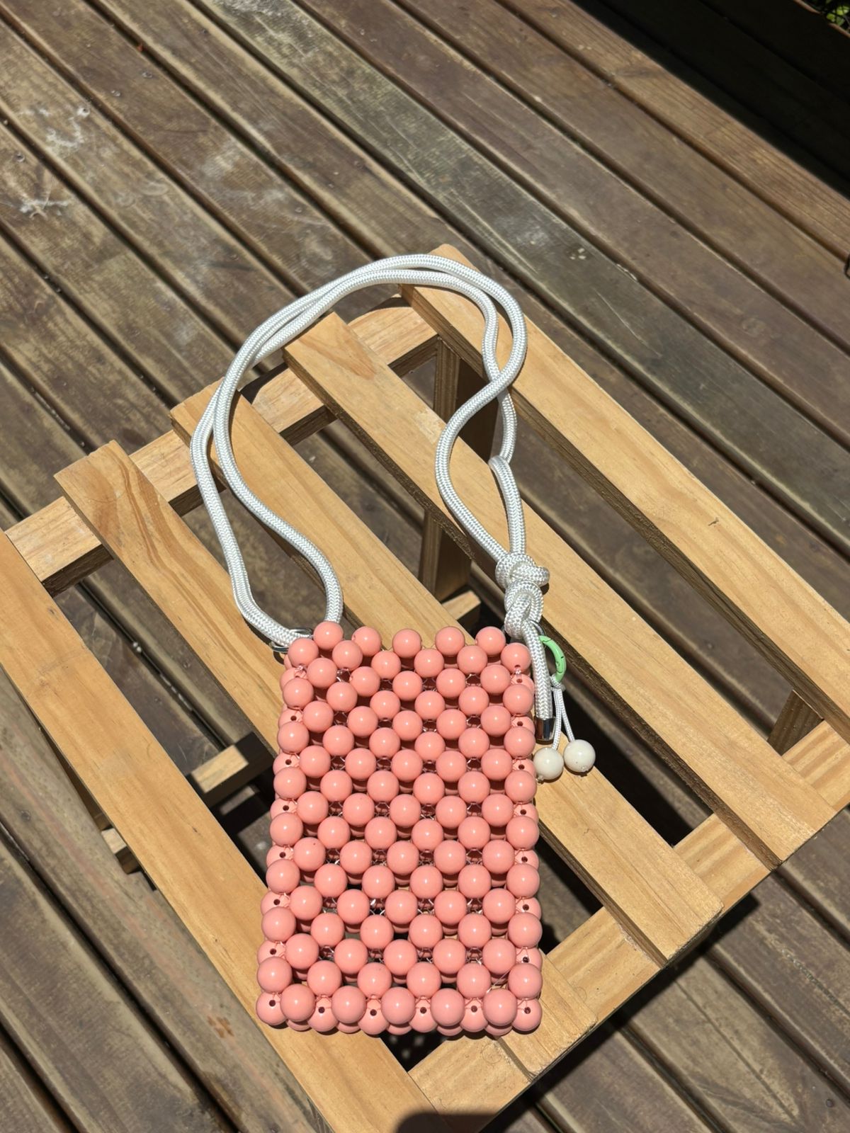 Shoulder Miçangas Pop Rosa