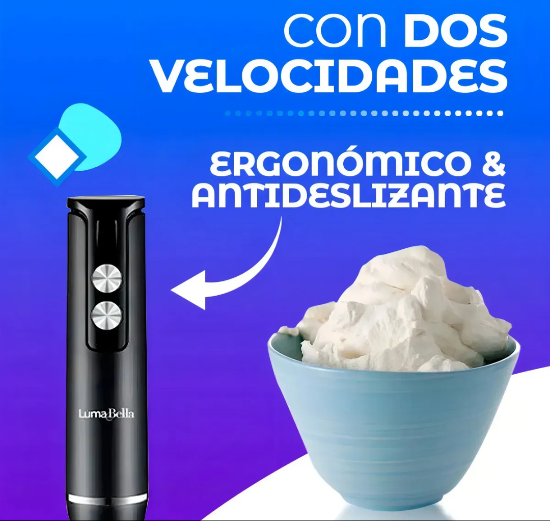 licuadora de mano, minipimer marca LUMA BELLA