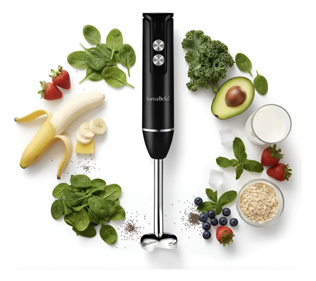 licuadora de mano, minipimer marca LUMA BELLA