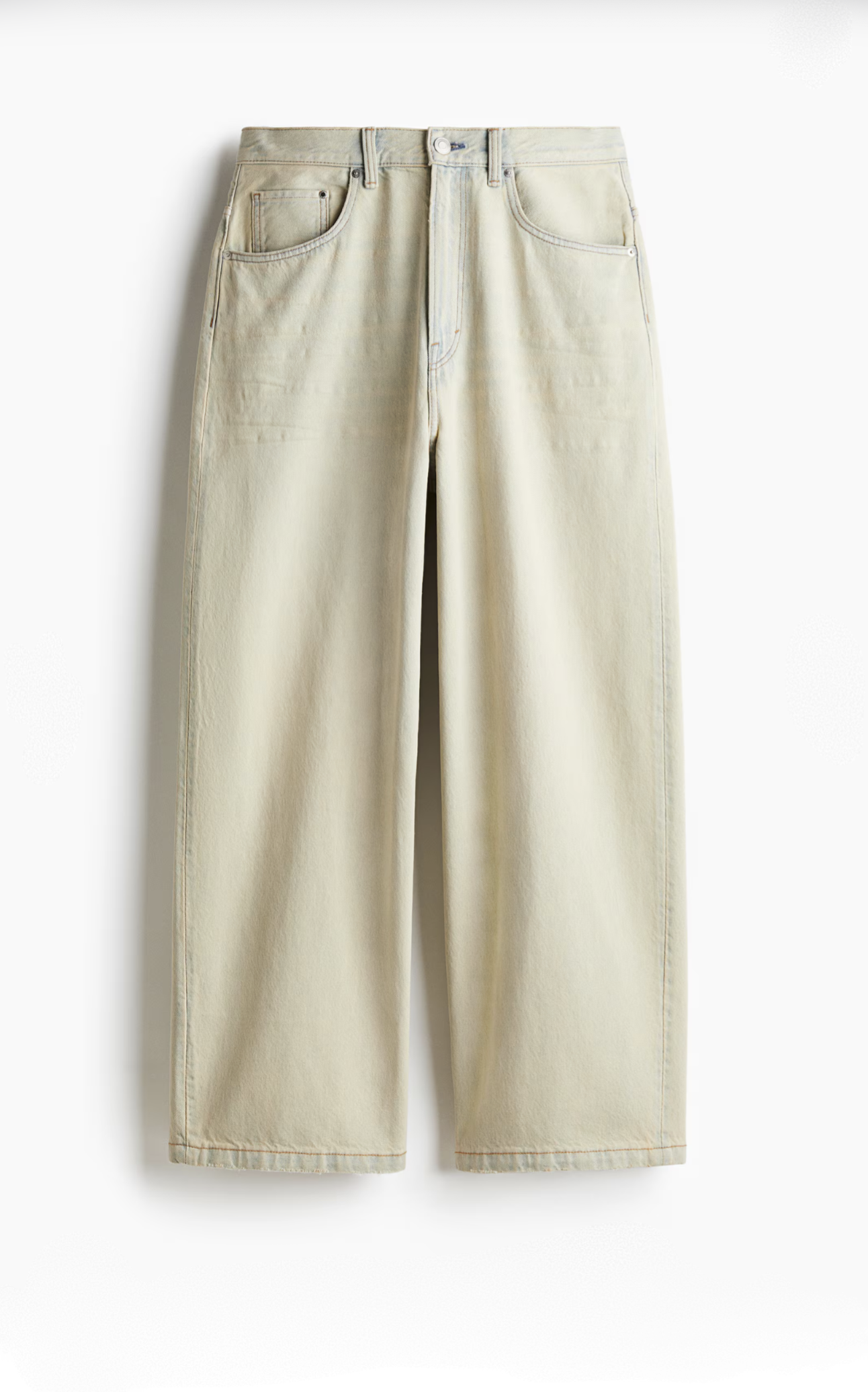 Pantalón Workwear Wide Beige H&M