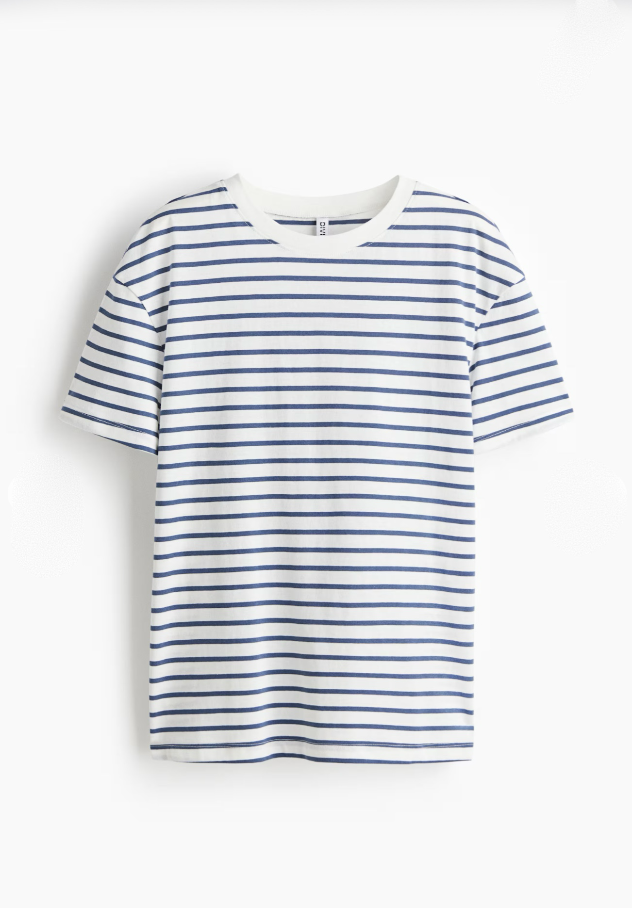 Remera Rayada Algodón Regular Fit