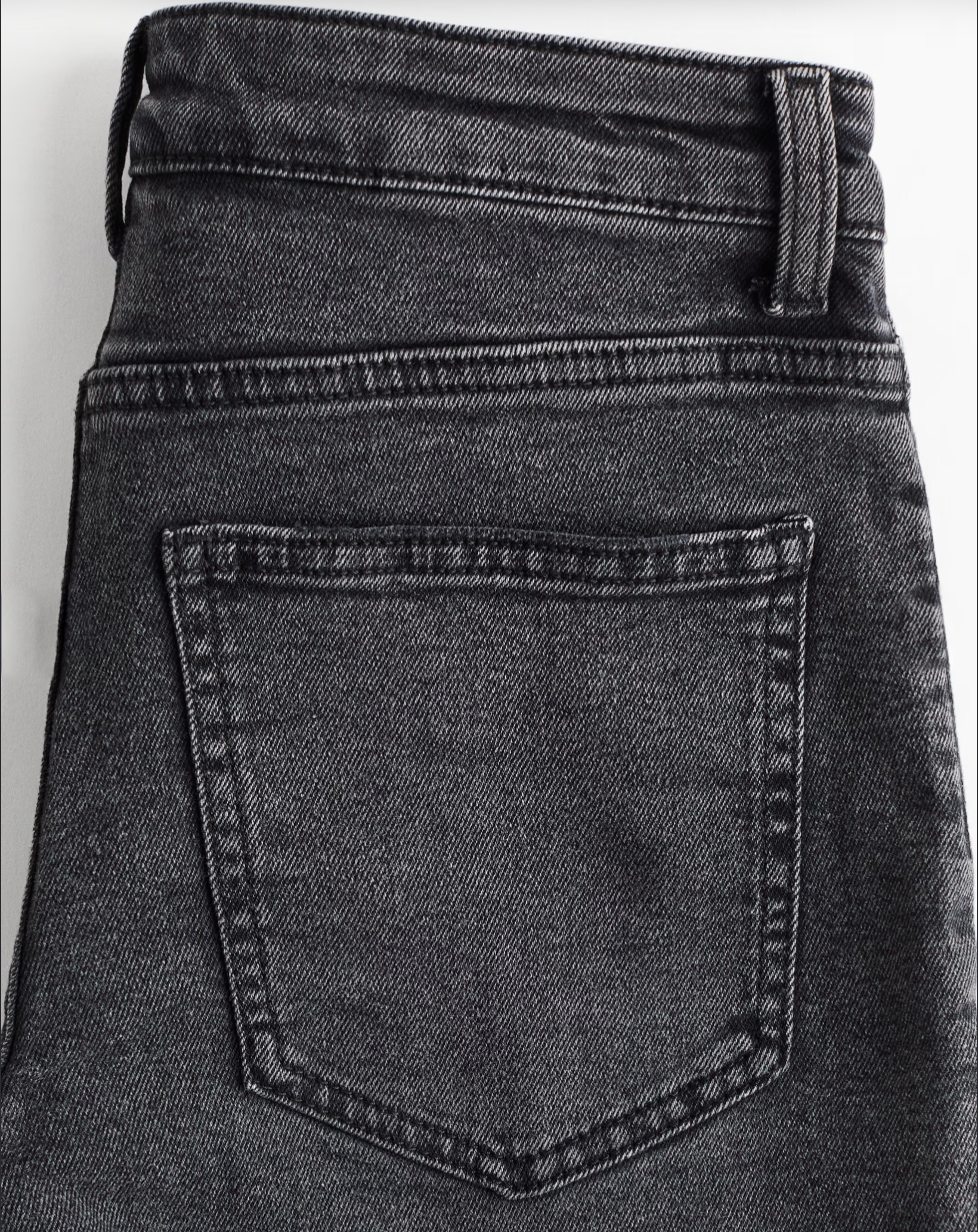 Jean Wide Fit Grafito Negro H&M