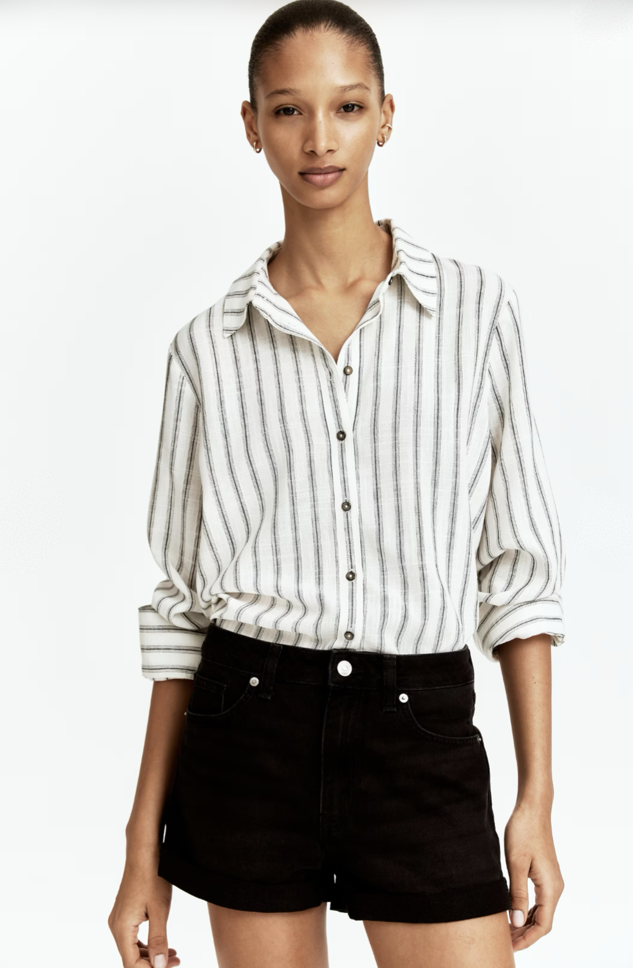 Short Sastrero Negro - H&M