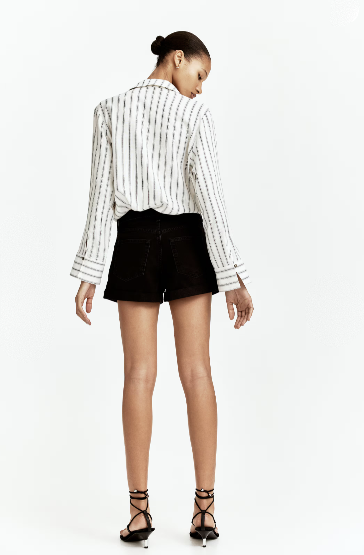 Short Sastrero Negro - H&M
