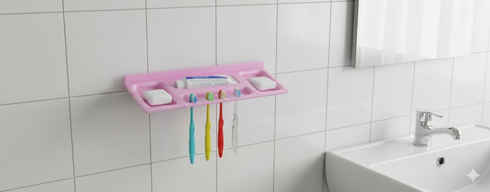 MK SURYA ELEGANT  BATHROOM SHELF  