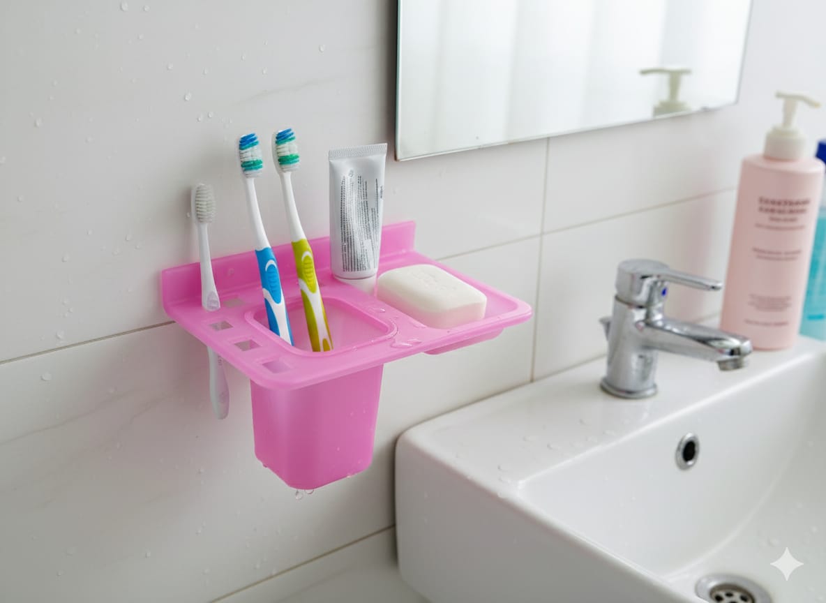 MK SURYA ELEGANT BATHROOM SHELF 