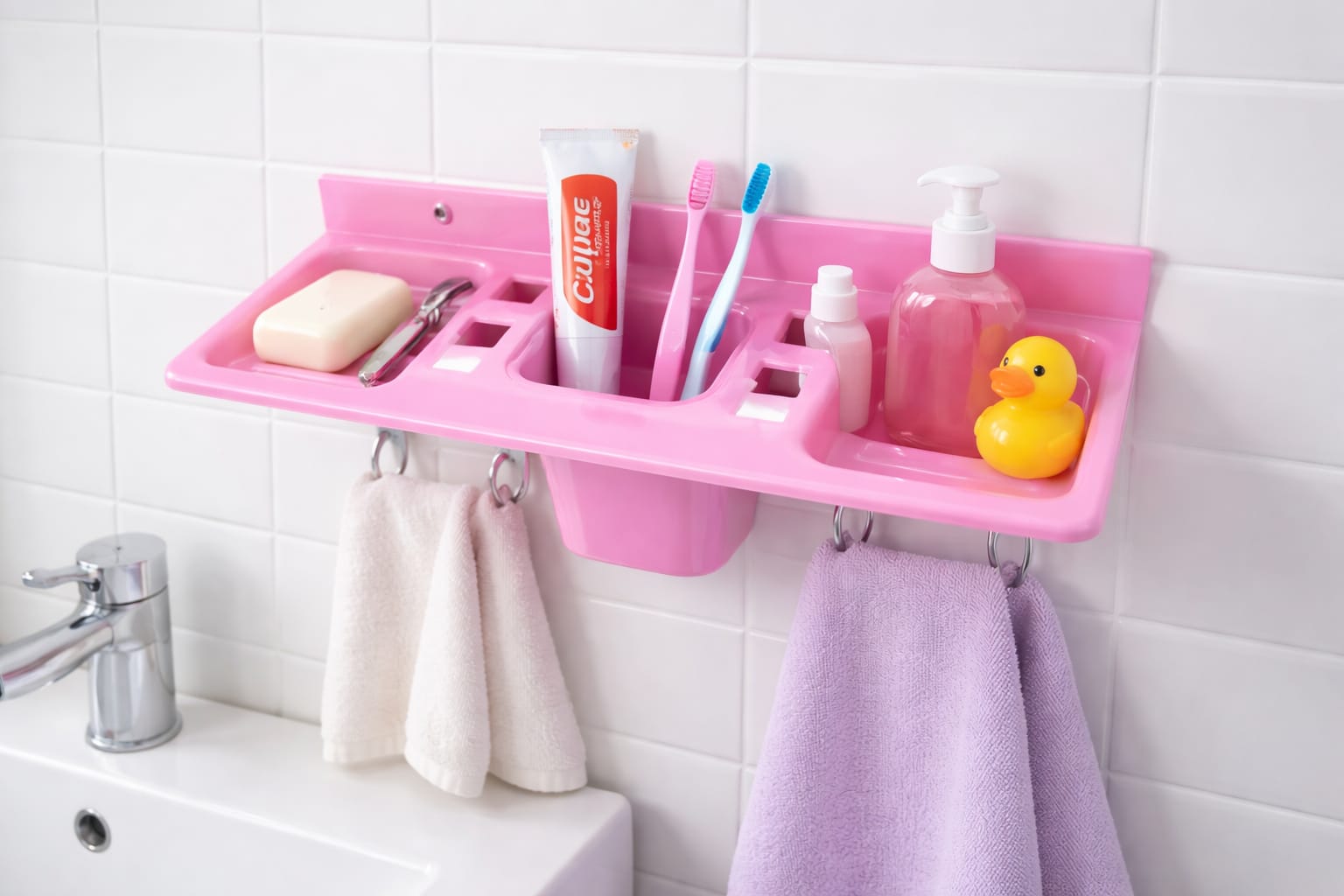 MK SURYA ELEGANT  BATHROOM  SHELF 