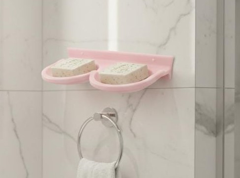 MK SURYA ELEGANT BATHROOM SOAP  HOLDER