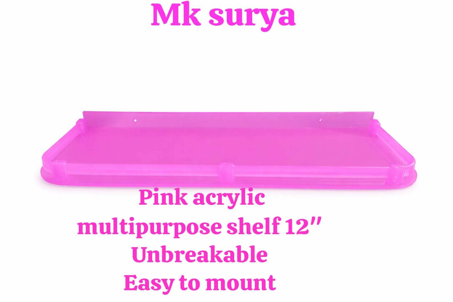 ELEGANT  MULTIPURPOSE SHELF 