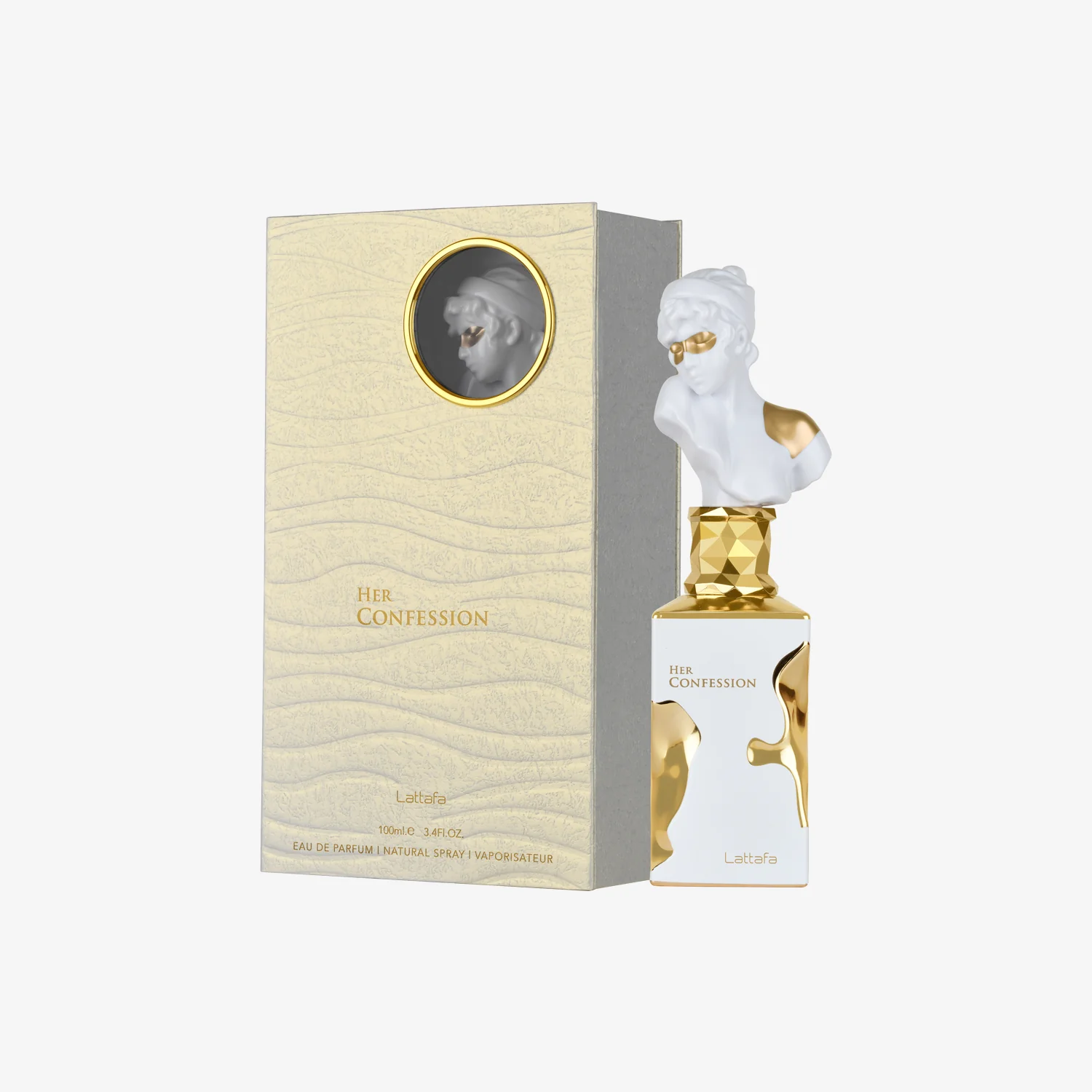 Her Confession Eau De Parfum 100ml (3.4oz) by Lattafa
