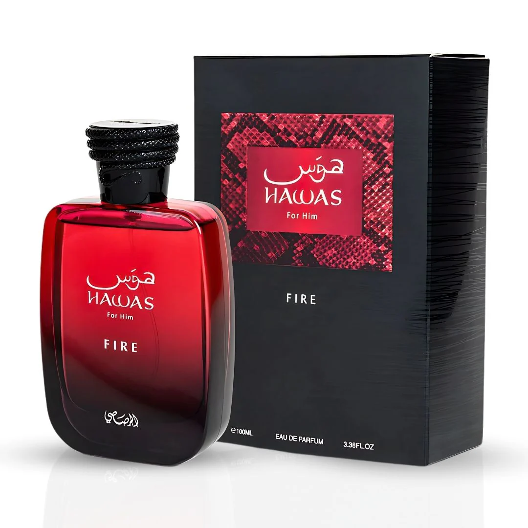 Hawas Fire For Him Eau De Parfum Spray 100ML (3.4 OZ) By Rasasi