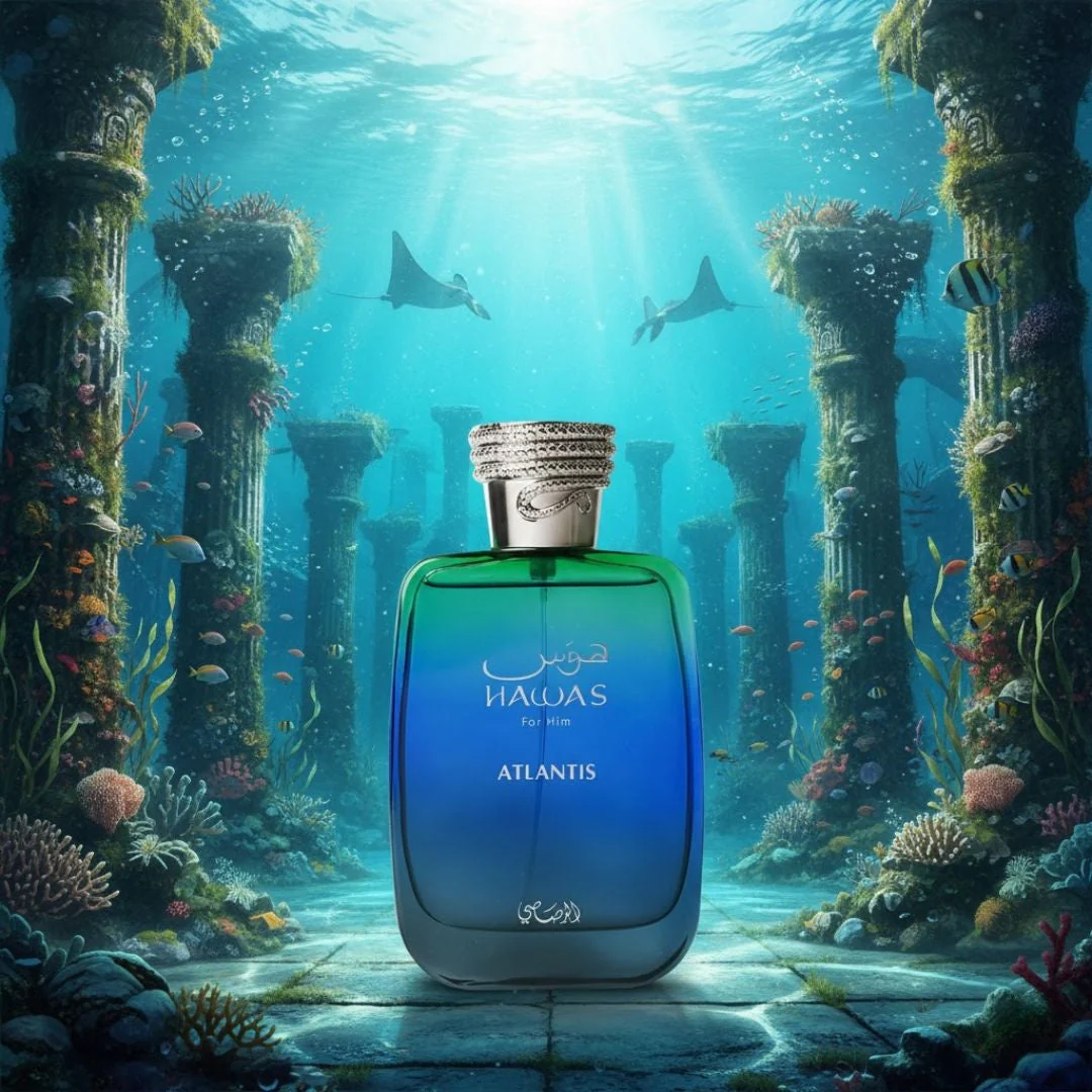  Sale Hawas Atlantis Eau de Parfum Spray 100ml (3.4 oz) by Rasasi