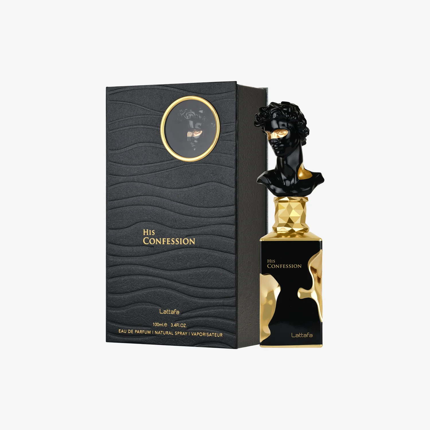 His Confession Eau De Parfum 100ml (3.4oz) by Lattafa
