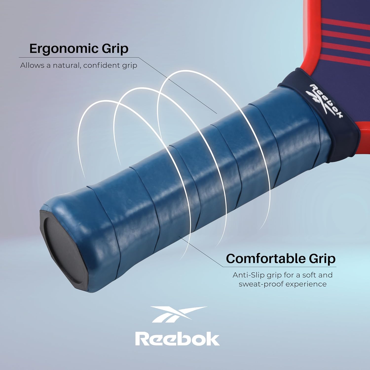  Reebok - Pickleball Set for 2, Graphite Control Paddles