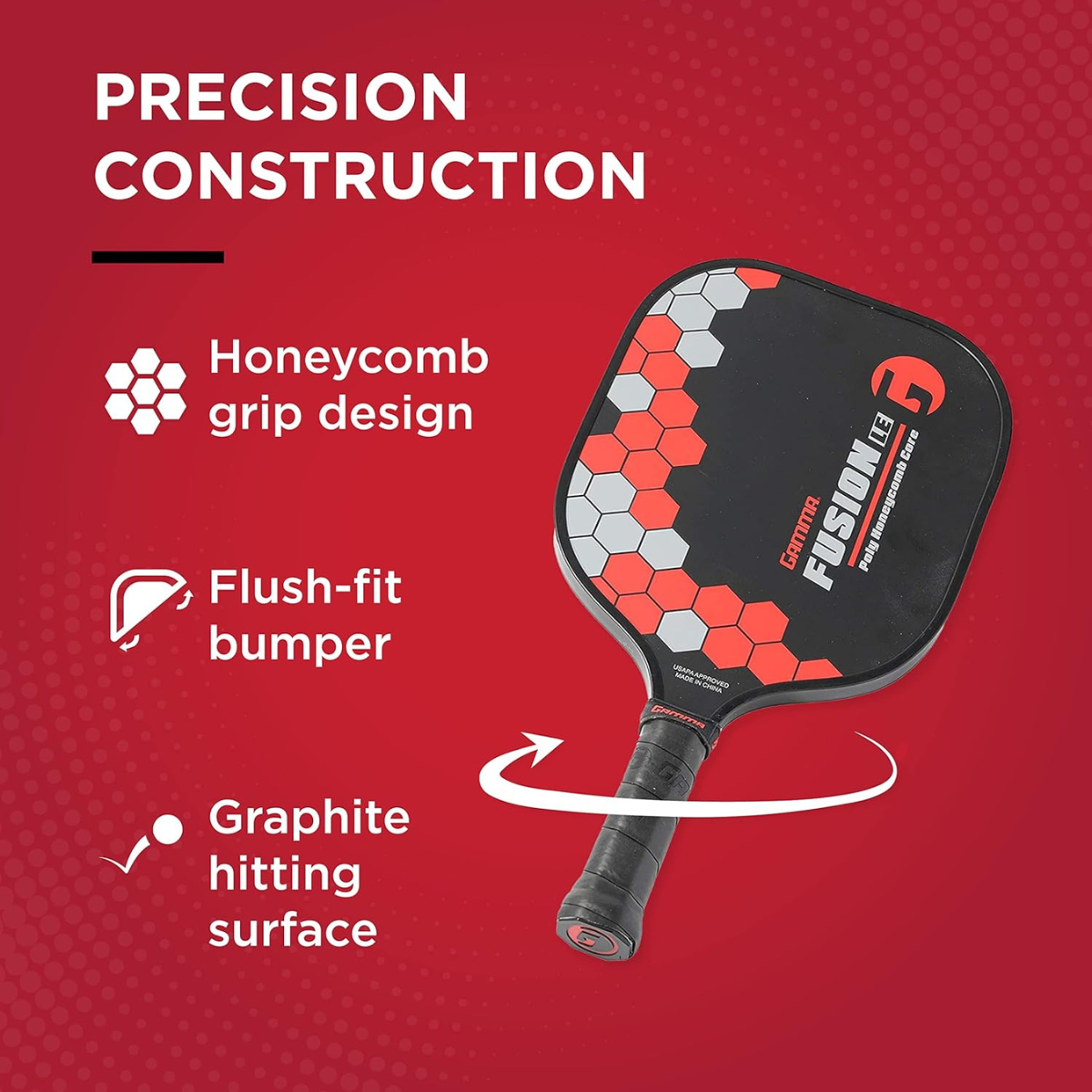 Gamma Fusion LE Pickleball Paddle