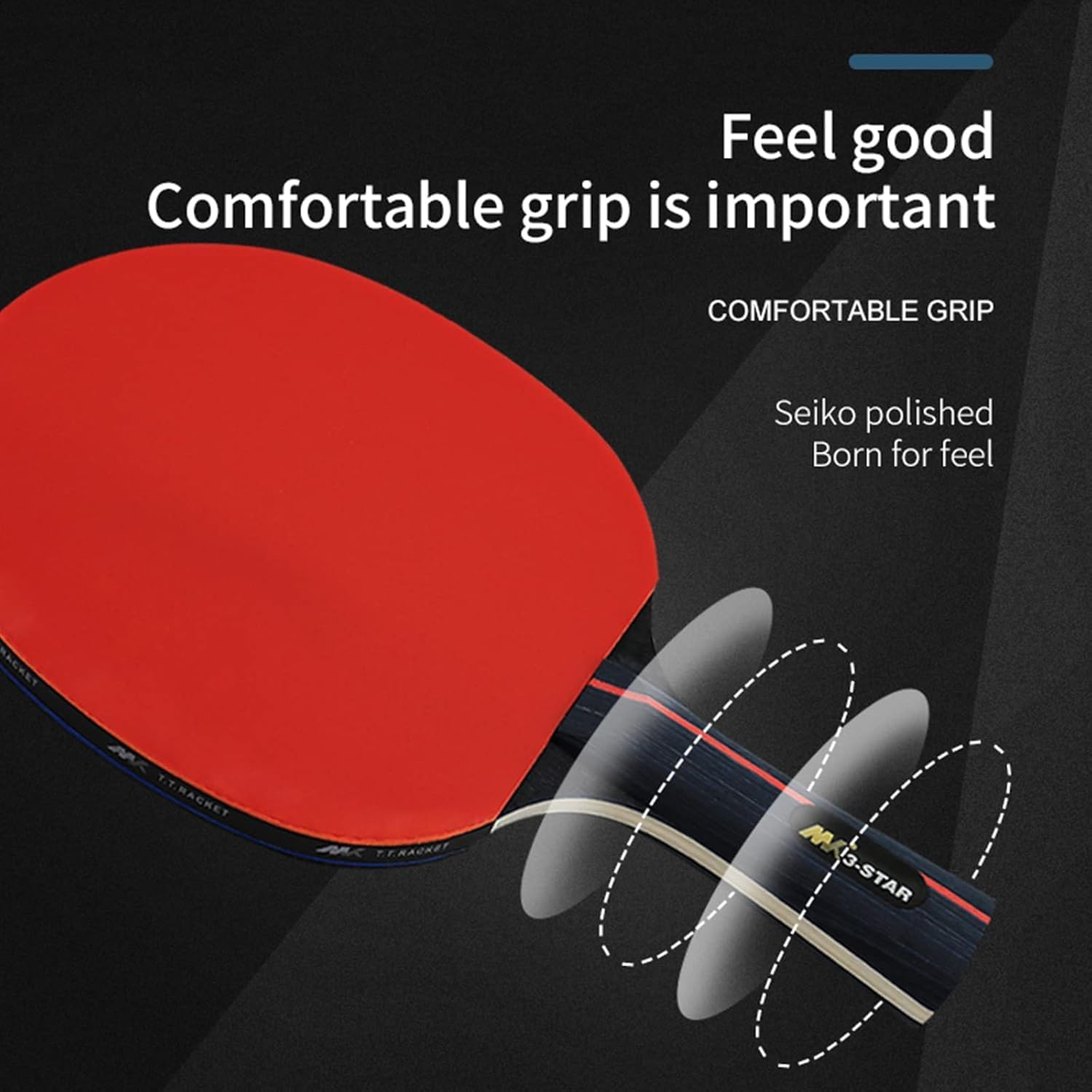 Portable Ping Pong Paddles Set