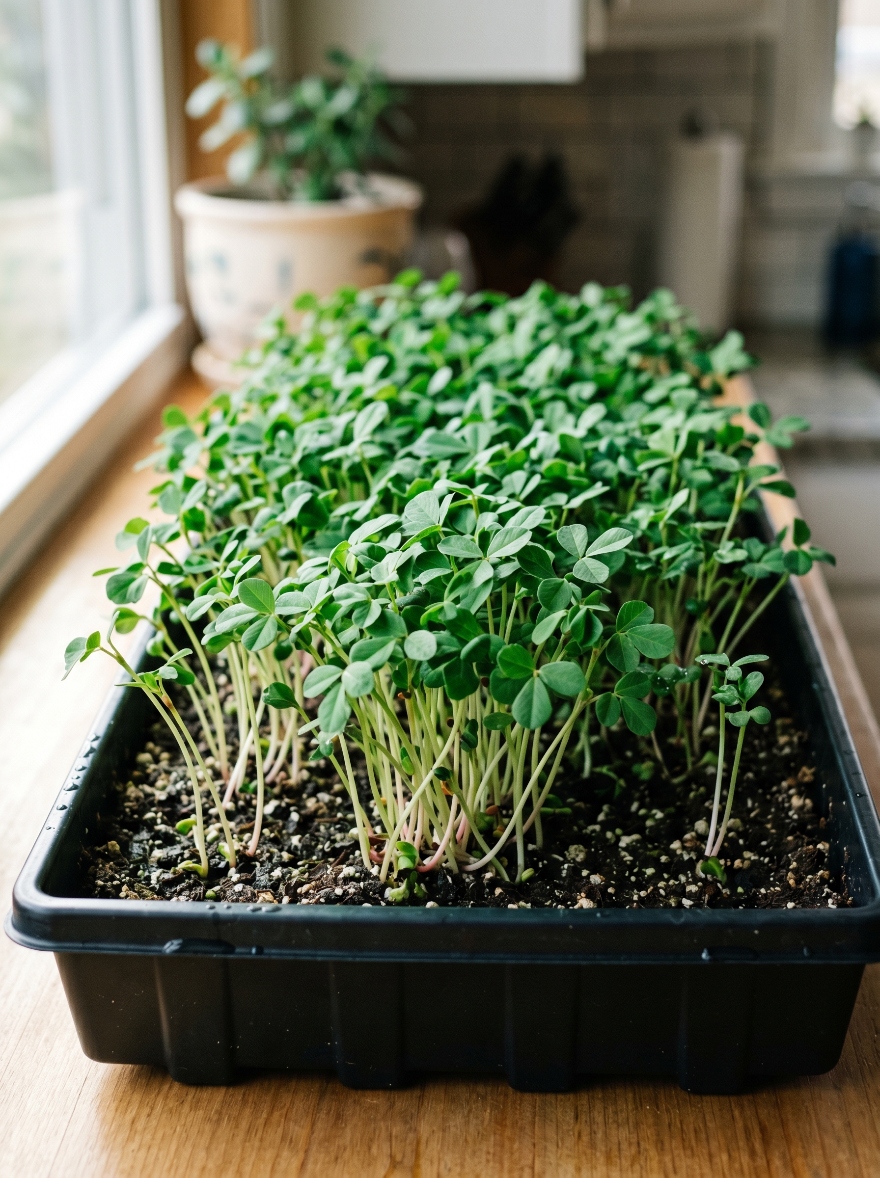 Fenugreek Microgreens