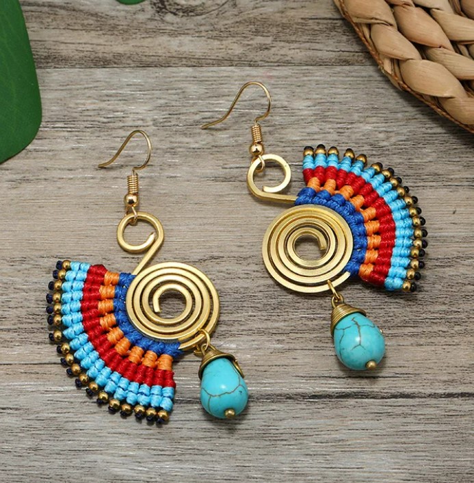 Boucle macramé ROLLS