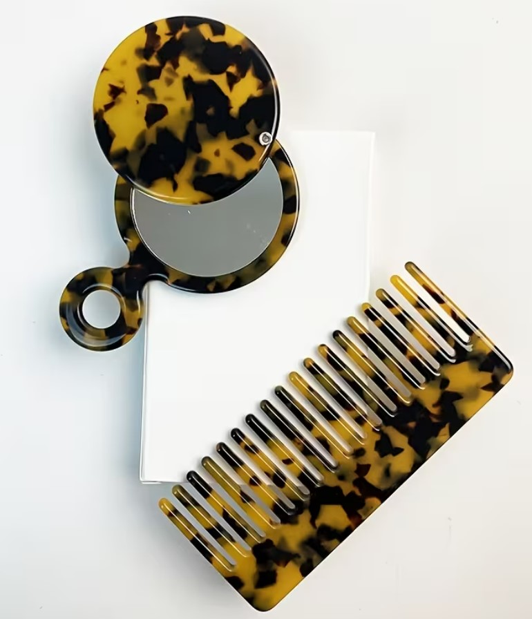 Ensemble Miroir + Peigne