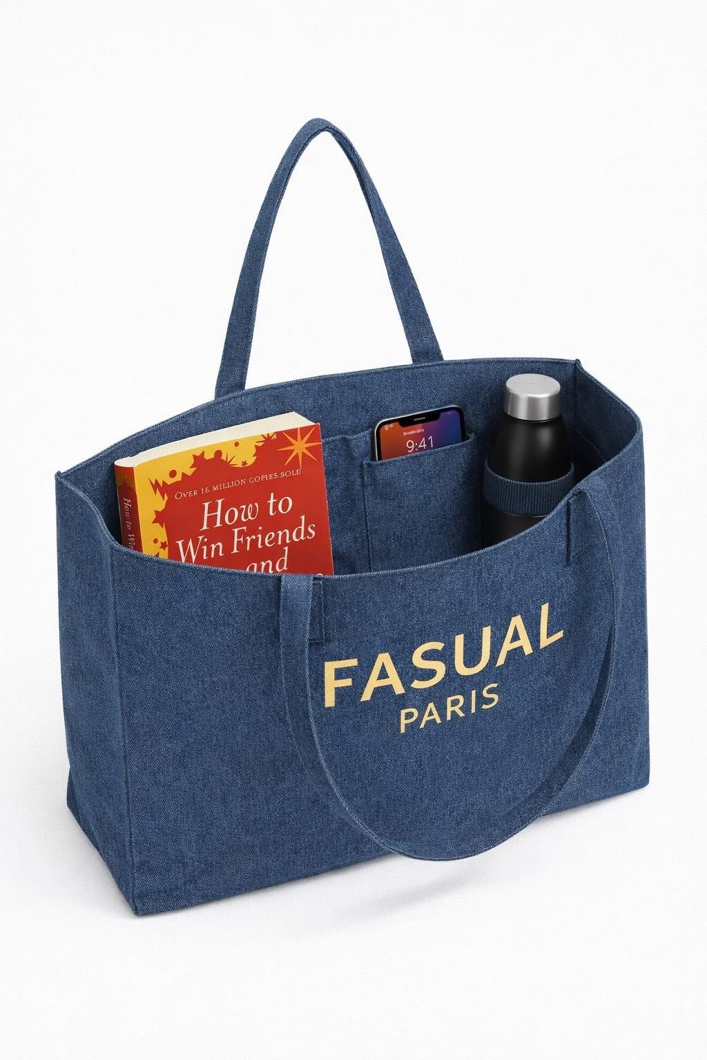 กระเป๋าผ้าเดนิม FASUAL PARIS