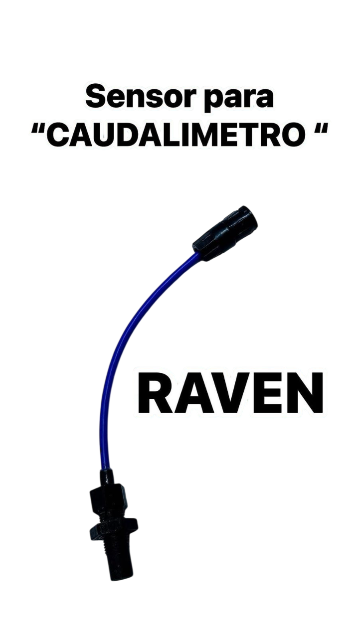 Sensor para caudalímetro RAVEN