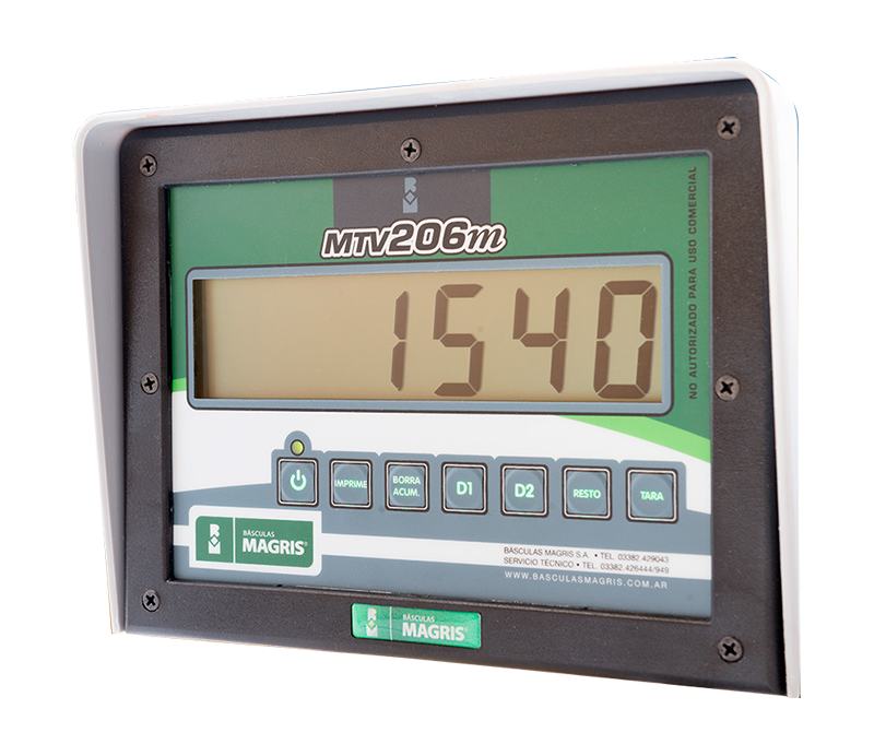 Monitor / Balanza MAGRIS MTV 206M