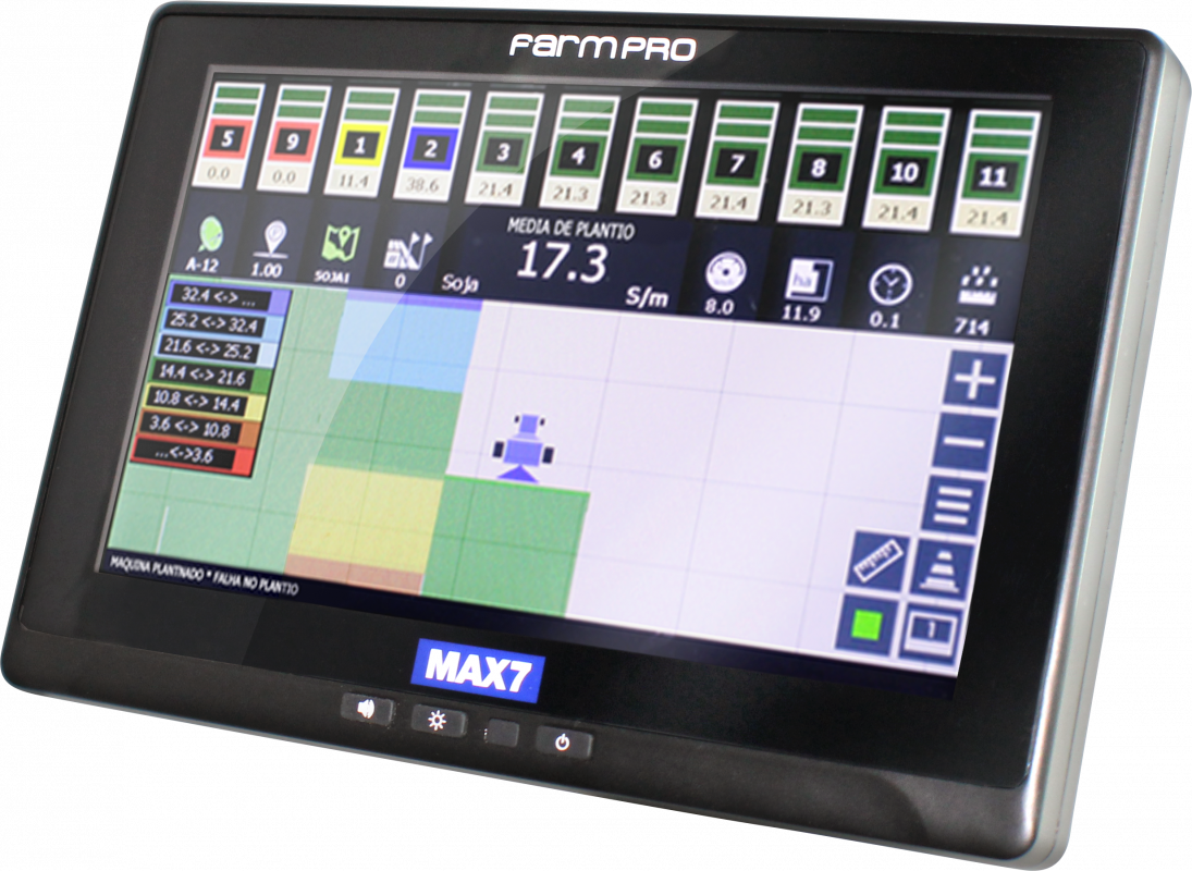 Monitor de siembra FARMPRO MAX 7 SIEMBRA