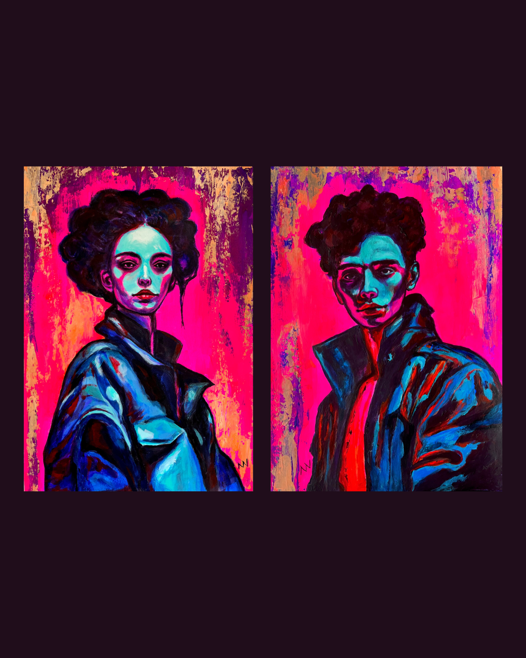 Mira & Dario - Diptych
