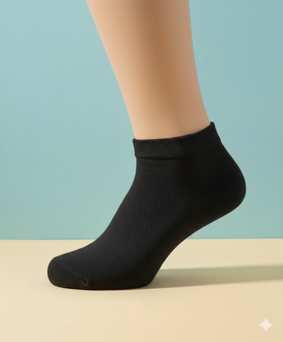 Basic Ankle Socks - 2 Pairs Pack